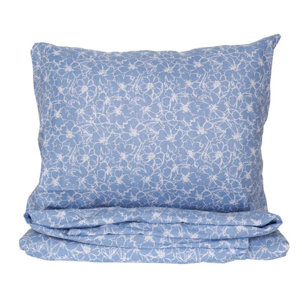 3 pieces bedsheet set flowers 100% cotton